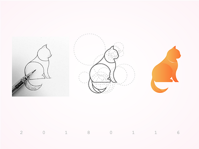 cat cat design icon illustrator logo web