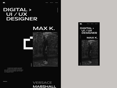 MaxK. — Portfolio 2020