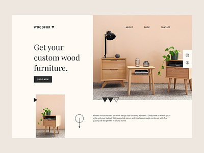 Website Design Woodfur furniture webdesign website websitedesign