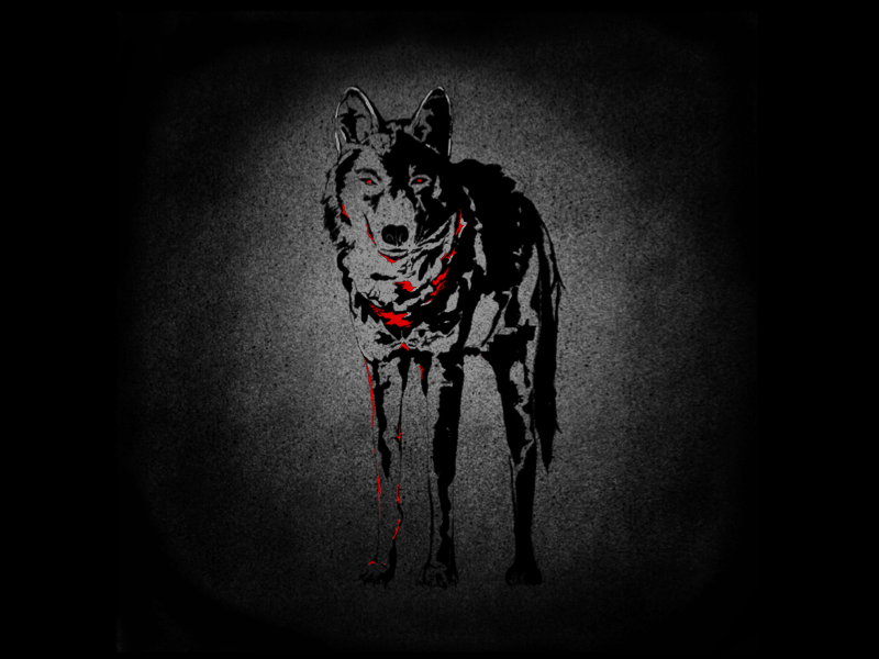 Lobo animation frame by frame gif illustration motion procreate rough animator wolf