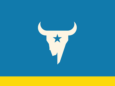 Montana Flag Redesign bison blue flag gold montana redesign skull star