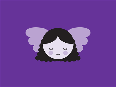Angel 663399becca angel cute purple vector