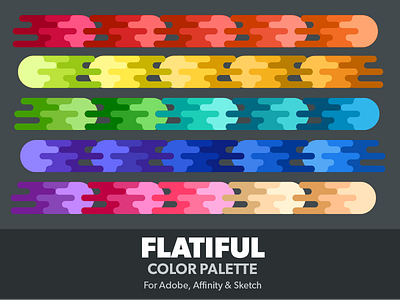 Flatiful Color Palette affinity ase color colors colours flat illustrator palette photoshop scheme sketch swatches