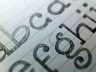 Sketch font pencil serif sketch slab serif type typography