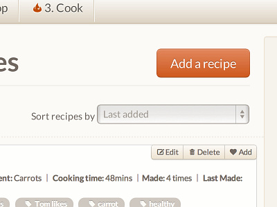 Foodhub bootstrap prototype recipe