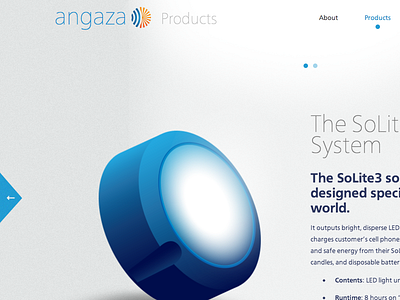 Angaza Design: Products Page