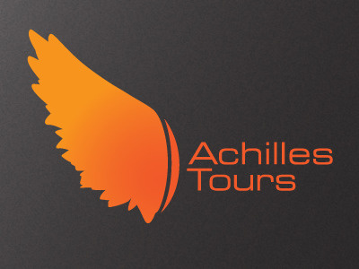 Achilles Tours Running Company achilles identity jogging logo running san francisco sight seeing tour