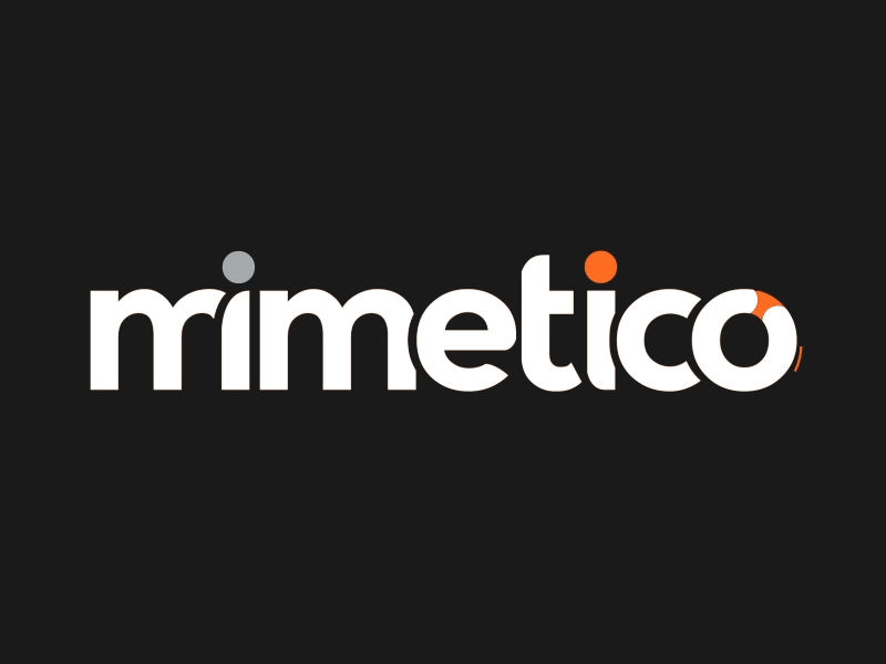 Mimetico Logo Animation ae after effects animation corporate identity gif identity logo loop new
