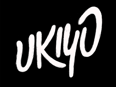 Ukiyo · Lettering