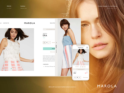Marola: e-Commerce design ecommerce ecommerce design fashion product design products shop skirt ui ux website women