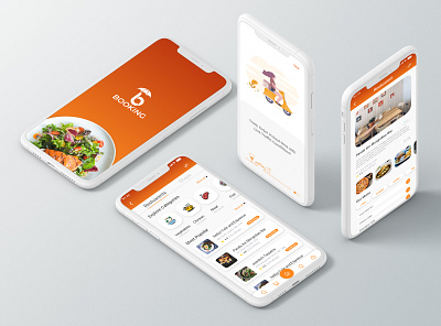 Resturant Booking App app booking app design food resturant template ui ux xd