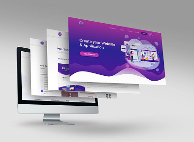 Mawqi 3 web design creative design home page ui ux web design web template