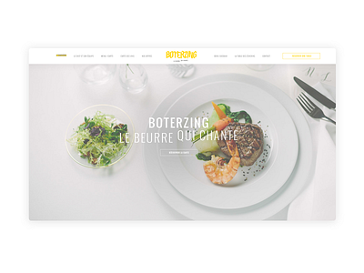 Design UI/UX - Restaurant design food gastronomy restaurant ui ui ux design ux web webdesign