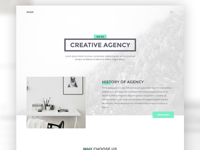 AKAD - Free PSD & HTML Template