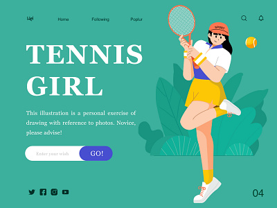 Tennis girl