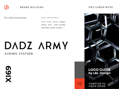 Gaming Station Brand Building brand identity branding design e sport flat gaming station hype illustrator logo vector