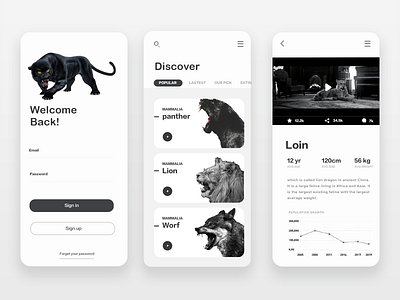 zoo-animal by Dylan Q on Dribbble