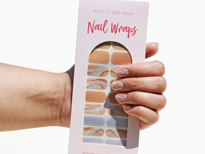 Pretty Fab Nails Packaging, Branding, Creative Direction by Nicole ...