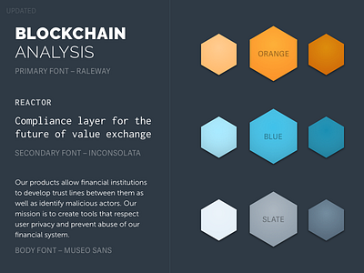 Style Tile for Chainalysis Homepage