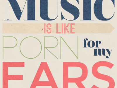 "Hoodie Allen's music is like porn for my ears" hoodie allen music porn square texture typography