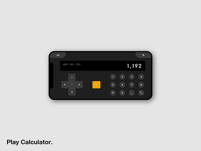 Daily UI 004 - Calculator