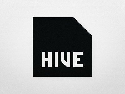 Hive, Identity Idea #4 box hive identity logo minimal modular square