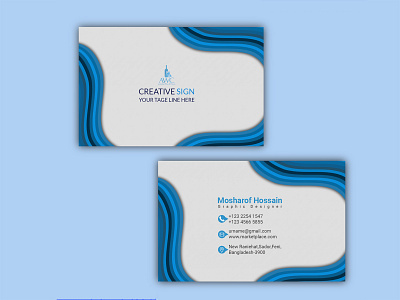 Creative Bsuness Card awesome business card branding business card design creative unique business card