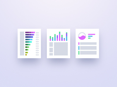 AI Product Icons ai bar graph data icons product report tiles