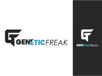 GENETIC FREAK LOGO branding design flat icon illustration illustrator logo