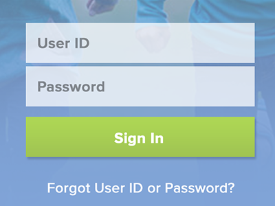 App Login button login mobile signin ui