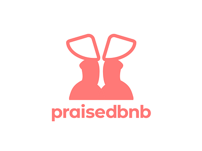 praisedbnb airbnb branding handmaids tale homage illustration logo pun visual pun