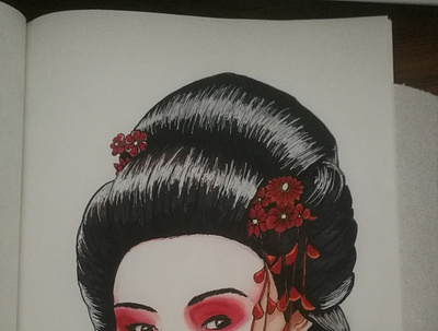 Geisha illustration