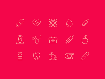 Icon Set | Health And Medicine