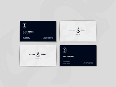 Back to Business anchor bb business card collateral nautical newport rhode island ri silver spoon