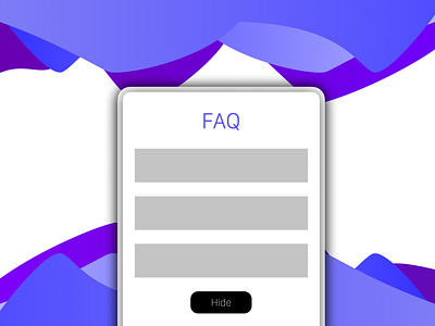 Daily UI Challenge 016 - Popup challenge daily faq popup popup design popup window ui web