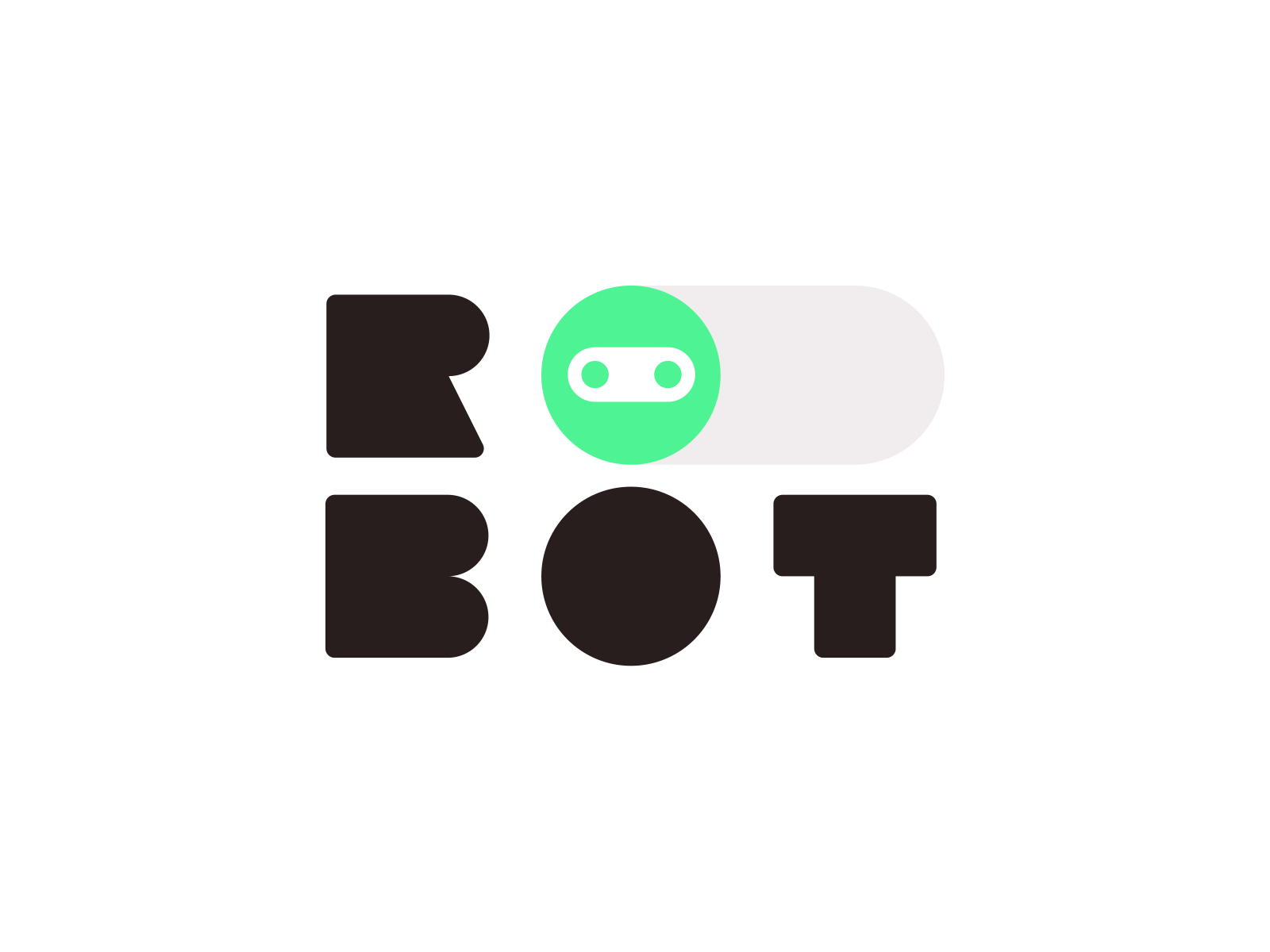 Robot Logo by Dario for Freaks & Dreamers on Dribbble