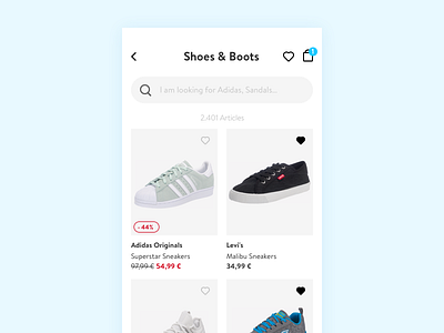 Product List Page