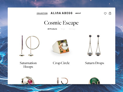 Ecommerce Product List Page ecommerce fashion freight jewelry neuzeit shop shopping space