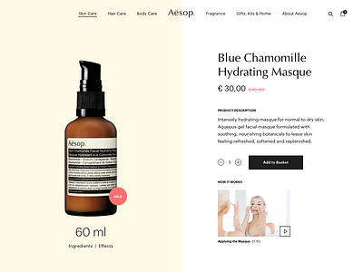 Daily Ui challenge #012 beauty desktop ecommerce editorial fashion mobile shop shopping typography ui ux