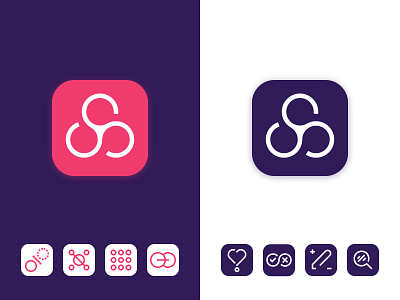 Operation System Icons - Unaccepted Concept app app icon geomety icon icondesign ios minimal mobile vector