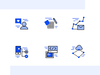 Strive Icons edgy icon iconset innovation outline solid technology