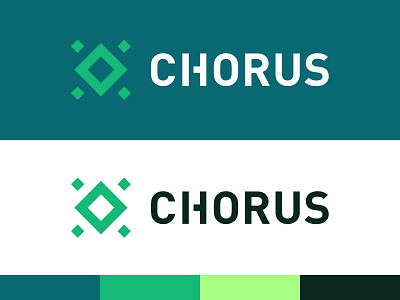 Chorus One Brand blockchain brand branding chorus fintech geometrical logo minimal tech