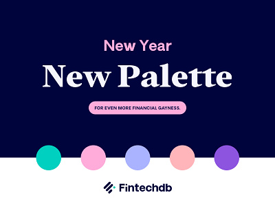 FintechDB Updated Palette branding color fintech palette startup startup branding