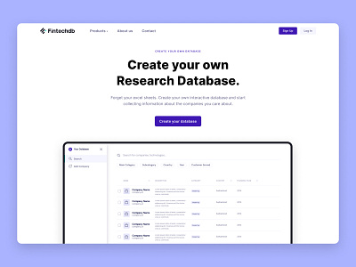 Fintechdb Landing Page Update app bold fintech landingpage minimal startup ui ux web webdesign
