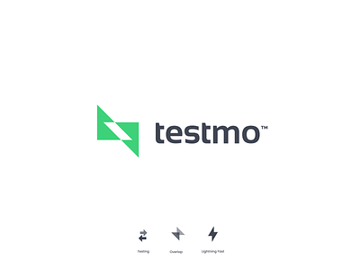 Testmo logo app branding concept design icon logo test testing testmo tshirt ui unfold ux web website