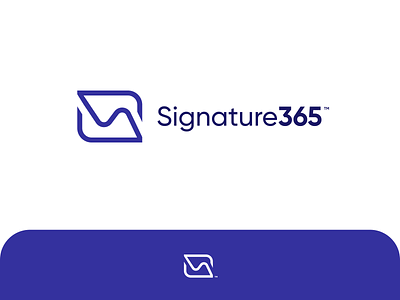 Signature356 Logo agency brand branding design email envelope logo logo design message signature unfold