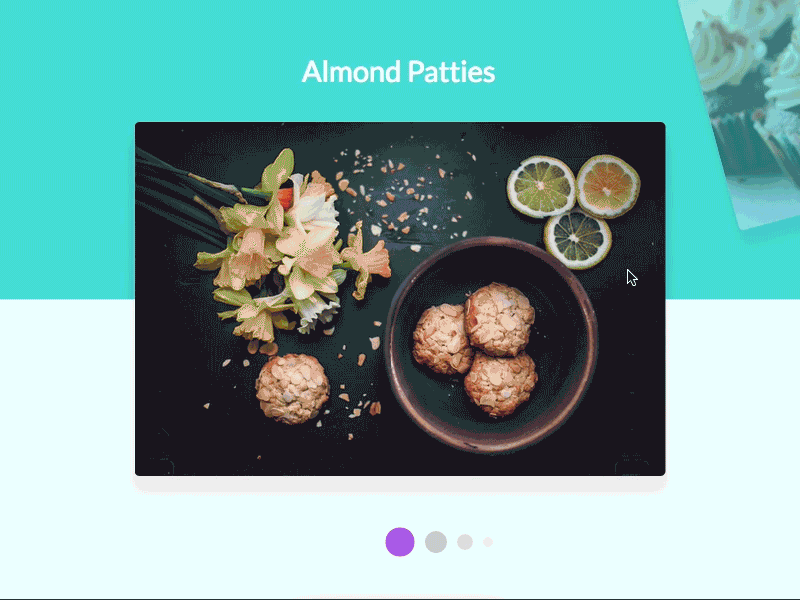 Atomic Fun almonds animation app atomic bakery cupcakes interaction shop slider ui ux