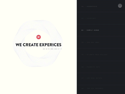 Mossio Concept website team portfolio agency web principle animation prototype mossio