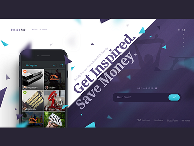 BorrowPro Landing app dailyui design ios landing page mobile ui ux web website
