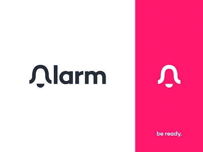 Alarm Logo alarm alert app bell branding danger emergency logo notification ring